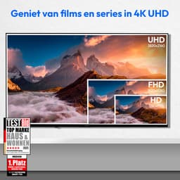 MEDION 125,7 cm (50 inch) QLED TV (Smart-TV, Dolby Vision HDR, VIDAA Store, Netflix, Prime Video, Disney+, DAZN, Paramount+, DTS X, Dolby Atmos, PVR, Bluetooth), MD 850600 — thumbnail 3