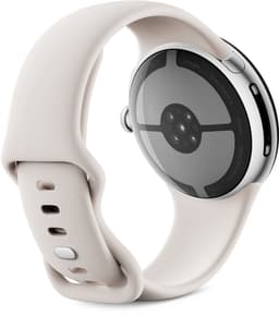 Google Pixel Watch 4 - Smartwatch - 45mm - WiFi - Zilverkleurig/Porcelain — thumbnail 3