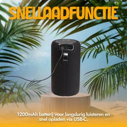 Denver Bluetooth Speaker Draadloos - Lichteffecten - Muziek Box - TWS Pairing - BTL330 — thumbnail 8