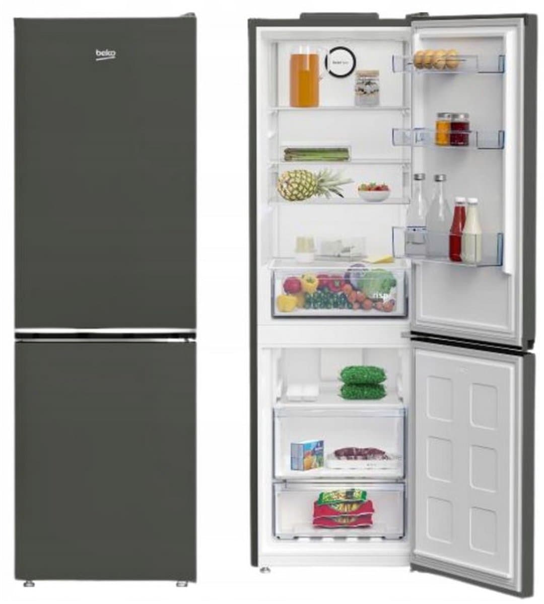 Beko B1RCNA364G No-frost Combi Koel-vriescombinatie - selective - 5 jaar garantie! — afbeelding 1