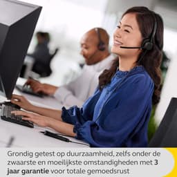 Jabra Engage 40 Headset Bedraad Hoofdband Kantoor/callcenter USB Type-A Bluetooth Zwart — thumbnail 9