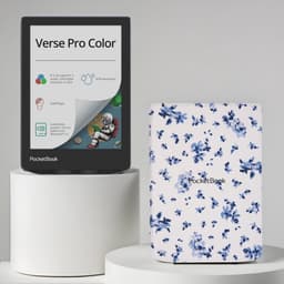 PocketBook Verse Pro Color - Stormy Sea + Bloemen PocketBook hoesje — thumbnail 1