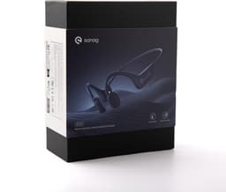 Sanag Bone Conduction Headphone-Draadloze Sport Headphone – Bluetooth Sport Hoofdtelefoon – Open Ear Draadloze Koptelefoon – Waterdicht, Lichtgewicht & Met Microfoon – Voor Hardlopen en Fietsen –Zwart – Sanag — thumbnail 4