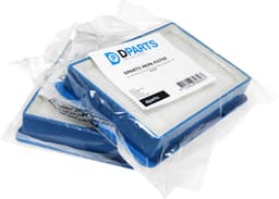 2x Dparts H11 HEPA filter geschikt voor Philips stofzuiger - voor PowerPro Expert series - hygiënefilter hepafilter allergiefilter stofzuigerfilter - nr. fc6042 fc6042/01 - fc8003 fc8003/01 - 432200494461 - CP0618/01 — thumbnail 2