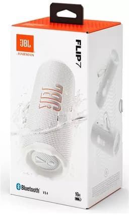 JBL Flip 7 - Portable Bluetooth Speaker - Draadloze Muziek Box - 16 uur - Waterdicht - IP68 - Wit — thumbnail 16