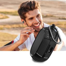 Beschermhoes voor Jabra Elite 7 Pro/7 Active - Zwart — thumbnail 4