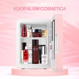 Olvy Skincare Fridge - Mini Koelkast - Inclusief E-Book - Skincare Koelkast - Make-up Koeling - 4 Liter — thumbnail 5