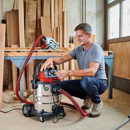 Einhell Elektrische Nat-/Droogzuiger TE-VC 2025 SACL - 1200 W - 200 mbar - 25 L - Stofbeschermingsklasse L - Automatisch stopcontact: 2200 W - Incl. mondstukken en filter — thumbnail 8