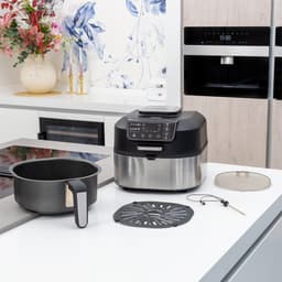 Princess Airfryer Grill XXL 182092 - 2 in 1 Grill en Heteluchtfriteuse - Temperatuurmeter - Groot 5.6 liter - 265 graden - 4 voorgeprogrammeerde programma's - RVS/Zwart — thumbnail 11