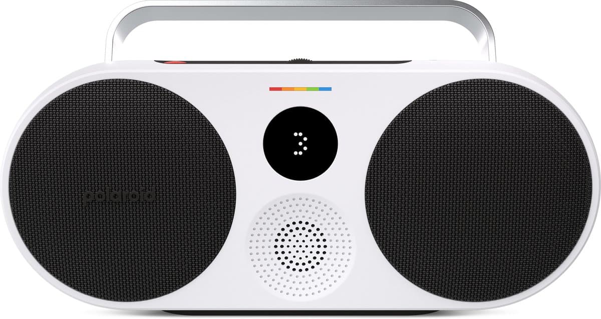 Polaroid P3 Music Player - Zwart & Wit - Draadloze Bluetooth Speaker — afbeelding 1