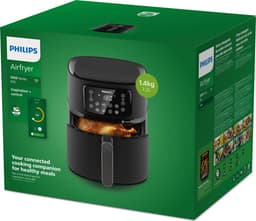 Philips Airfryer Connected 5000 Series - HD9285/96 - 7,2 liter (XXL) - Heteluchtfriteuse - 16 programma's - Quickclean Met bakvorm & grillplaat — thumbnail 6