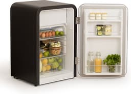 CREATE - Koelkast in retrostijl - Zwart - Handvat Roségoud - FRIDGE RETRO 107L — thumbnail 9