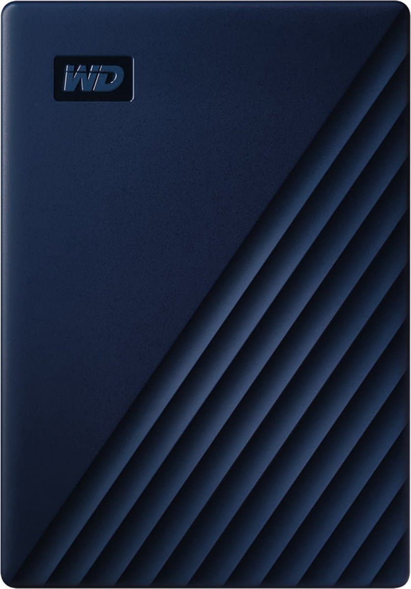 Western Digital My Passport - Compatibel met Mac - Externe Harde Schijf - Blauw - 5 TB — afbeelding 1
