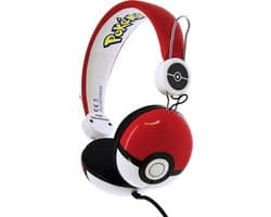 Pokémon - Pokéball - kinderkoptelefoon met volumebegrenzing - verstelbaar - comfortabel