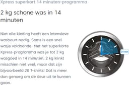 Beko BM3WFT3841B1 - EnergySpin - Wasmachine - 8 kg — thumbnail 7