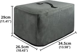 Airfryer Hoes - Heteluchtfriteuse beschermhoes - Geschikt voor Philips airfryer en meer - Stofdicht - Stofkap voor de airfryer - 34.5 x 26.5 x 29 cm — thumbnail 4