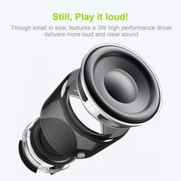 TENZHVXI - Waterdichte Bluetooth-doucheluidspreker - Mini Bluetooth-luidspreker - Krachtige Bas En Kristalhelder Geluid - 1 Stuk - Zwart — thumbnail 4