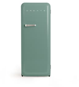 CREATE - Koelkast in retrostijl - Sage - Handvat Zilver - FRIDGE RETRO 281L — thumbnail 1