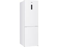 Bella BKGC340-NFD-040CW - Koelvriescombinatie - No Frost - Energielabel C - 337 Liter - Wit -Display - Zeer stil: 39DB - Supervriezen