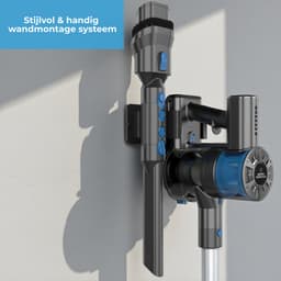 Innova® PowerVac Steelstofzuiger Draadloos - 500 Air Watts - met 4 verschillende opzetstukken - Draadloze Stofzuiger - Zonder zak op accu - Vacuum Cleaner — thumbnail 7
