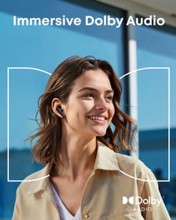 Soundcore Liberty 5 by Anker, draadloze oordoppen met noise-cancelling, 2x sterkere stemonderdrukking, realtime adaptieve noise canceling, snelladen, Dolby Audio, heldere gesprekken met 6 microfoons en AI, lange batterijduur — thumbnail 6