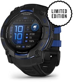 Garmin Instinct® 3 - Smartwatch - AMOLED - 50 mm - Bolt Blue - Limited edition — thumbnail 14