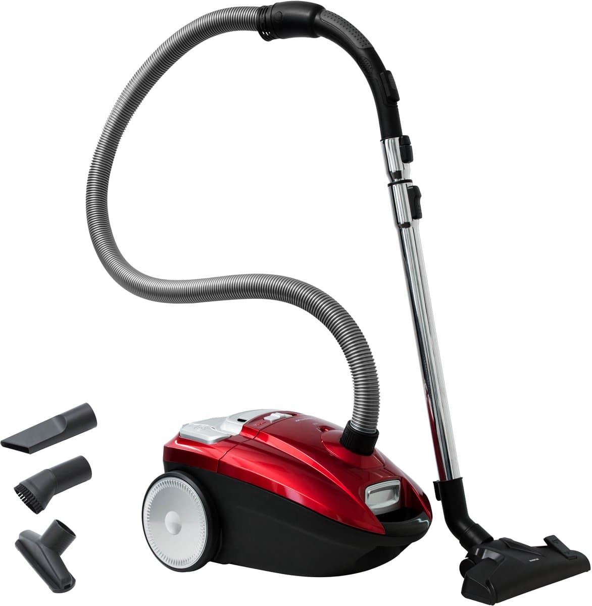 Inventum ST306RZA - Stofzuiger met zak - 3 liter - HEPA 13 - Snoerlengte 7 meter - Rood — afbeelding 1