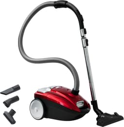 Inventum ST306RZA - Stofzuiger met zak - 3 liter - HEPA 13 - Snoerlengte 7 meter - Rood — thumbnail 1