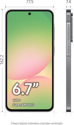 Samsung Galaxy A56 5G - 256GB - Awesome Graphite — thumbnail 9