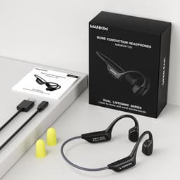 MANKIW Bone-Conduction Koptelefoon – Draadloze Bluetooth 6.0 – Stabiele Verbinding – Professionele IP68 – Lange Batterijduur – Licht & Comfortabel – Voor Sport, Fitness en Dagelijks Gebruik — thumbnail 6