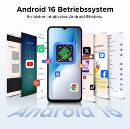 DOOGEE NOTE 56 X PRO - Smartphone - Android 16-32 GB RAM + 128 GB ROM / 2 TB TF - 6150 mAh - 8,45 mm ultraslank - 6,56 inch HD+ - 13 MP + 8 MP - NFC - Face ID - Gemini AI - GPS — thumbnail 9