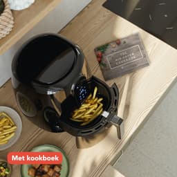 KitchenBrothers Airfryer XL - PFAS-Vrij - 1890W - Heteluchtfriteuse XXL - 7,2L Inhoud - 80ºC tot 200ºC - Zwart — thumbnail 8