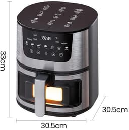 Wentink Mo Airfyer kookboek - Airfyer bakpapier - Airfryer XXL - Airfryer oven -Airfryer dubbel - Airfryer met stoomfunctie -Frituren — thumbnail 4