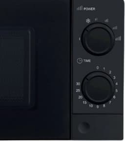Hausberg HB-8008NG Magnetron 700 W Zwart | 20 L Solo-Microwave Met 5 Vermogensstanden & Ontdooifunctie — thumbnail 4