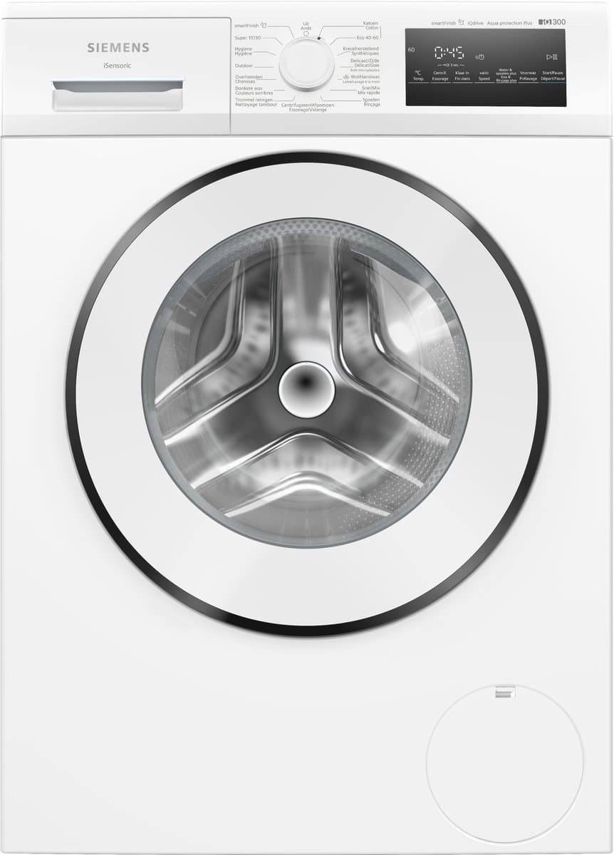Siemens WM14N27XFG - iQ300 - Wasmachine - 8 kg - 1400 rpm - Energielabel A - smartFinish: vermindert kreukels tot 50% — afbeelding 1