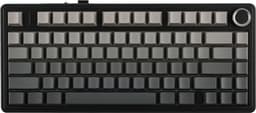 AULA F75 Pro - Draadloze Gaming Toetsenbord - Mechanisch - Zij Bedrukte toetsen - Gasket - Hot Swap - Tri mode - QWERTY Toetsenborden- 80 Keys - Zeerif zwart — thumbnail 2