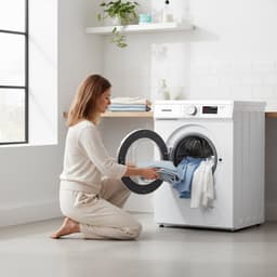 Heinner HWM-M6010SMD++ Slanke Wasmachine 6 kg – 15 Wasprogramma’s – 1000 tpm – Kinderslot – Digitaal Display – Wit – 5 Jaar Garantie — thumbnail 9