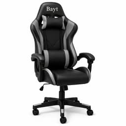Bayt Gamestoel - Gaming Chair - Gamingstoel - Ergonomische Bureaustoel - Zwart - Verstelbaar — thumbnail 1