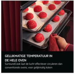 AEG NKK8N601B - Serie 8000 - inbouw combi oven (45 cm) — thumbnail 5