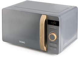 DOMO DO3420 Microgolfoven Solo ‘Wood You’ - Magnetron - Vrijstaand - 20 L - 700 W - Houtlook Handvat — thumbnail 1