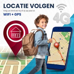 VUBIO A1 GPS Horloge voor Kinderen Met 3 Bandjes - Inclusief Simkaart - Bekijk De Locatie Van Uw Kind - Videobellen - De Leukste Kinder Smartwatch Voor Maximale Veiligheid & Plezier — thumbnail 5
