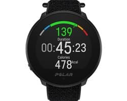 Polar Unite Fitnesshorloge en -tracker - Zwart - Hook&Loop - M-L