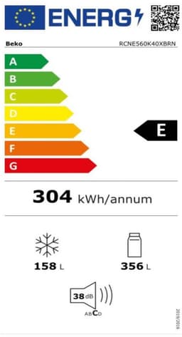 Beko RCNE560K40XBRN - NeoFrost Duo Cooling - Koel-vriescombinatie — thumbnail 2
