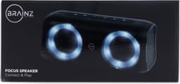 BRAINZ Focus Speaker - LED Speaker - Bluetooth speaker - Zwart — thumbnail 3
