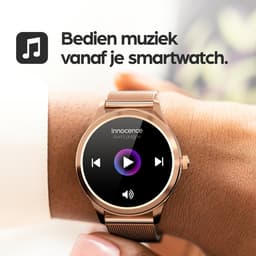 Actyve Smartwatch Dames Rosé Goud - Geschikt voor elke smartphone - Horloge dames - Stappenteller - Slaapmonitor - Saturatiemeter - Full Touchscreen — thumbnail 9
