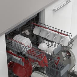Sharp QWNI1EI45EXEU - inbouw vaatwasser - 60cm breed - energie label E - topsproeier en besteklade — thumbnail 6