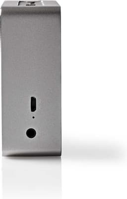 Bluetooth-Speaker - Maximale batterijduur: 4 uur - Handheld Ontwerp - 15 W - Stereo - Ingebouwde microfoon - Grijs — thumbnail 3