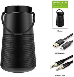 HOPESTAR H33  Zwart draagbare draadloze Bluetooth-luidspreker FM-zender Powerbank — thumbnail 1