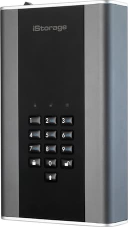iStorage diskAshur DT2 -  externe harde schijf - 16 TB - Zwart - Grafiet — thumbnail 2