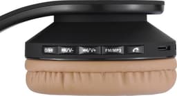 PowerLocus P1 Bluetooth Koptelefoon – Draadloos – Over Ear – Met Microfoon – Inklapbaar - incl. Hoes – Zwart/Bruin — thumbnail 11